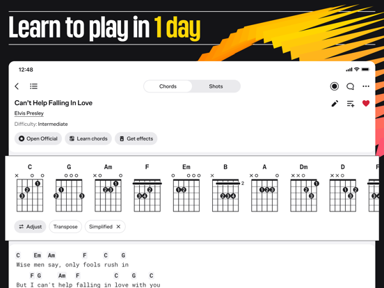 Ultimate Guitar: Chords & Tabs screenshot