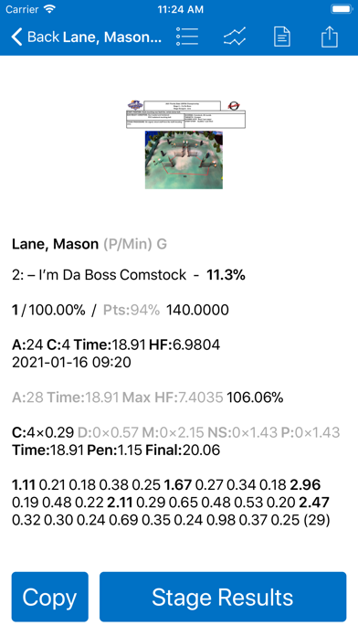 PractiScore Competitor screenshot