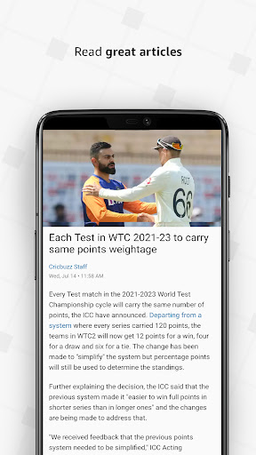 Cricbuzz - Live Cricket Scores screenshot