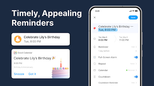 Calendar Planner - Agenda App screenshot