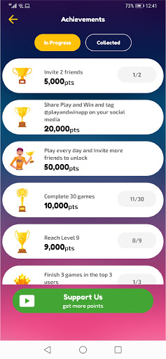 Play and Win-Win Cash Prizes! screenshot