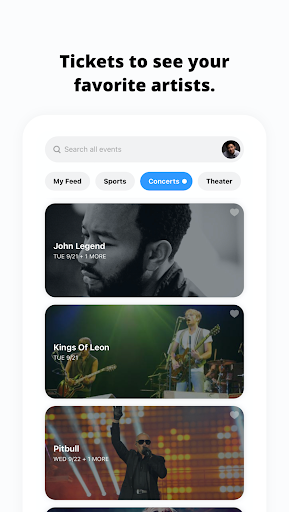 TickPick - Live Event Tickets screenshot