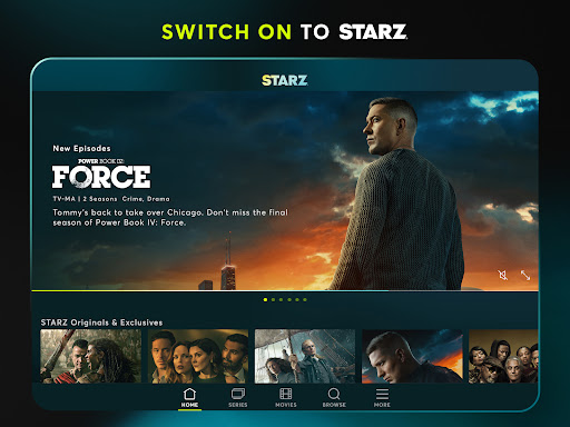 STARZ screenshot
