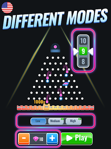 Plinko S x100: Plinko Balls XY screenshot