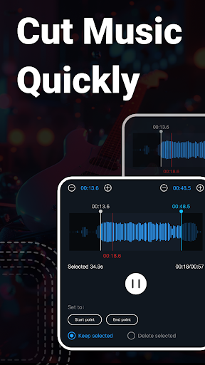 Music Audio Editor, MP3 Cutter screenshot