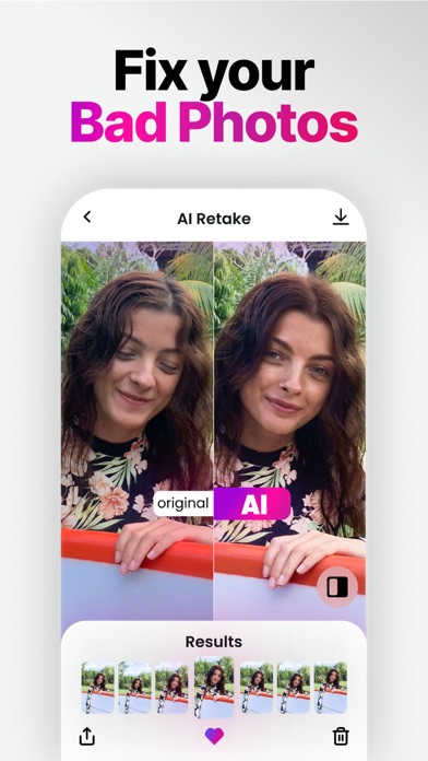 Retake AI: Face & Photo Editor
