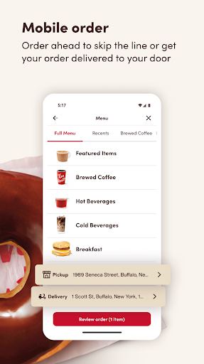 Tim Hortons screenshot
