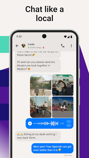 Tandem: Language exchange screenshot