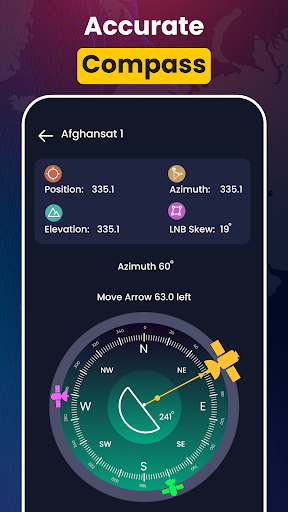 Satellite Tracker: Dish Finder screenshot