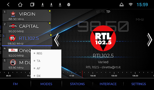 NavRadio+ screenshot
