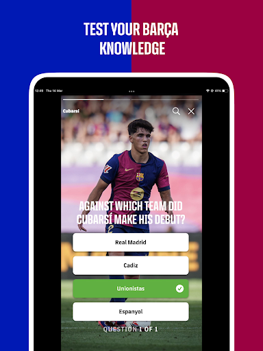 FC Barcelona Official App screenshot