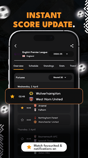 Live Soccer Scores - IGScore screenshot