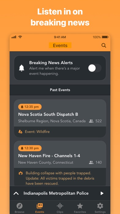 Scanner Radio - Police Scanner screenshot