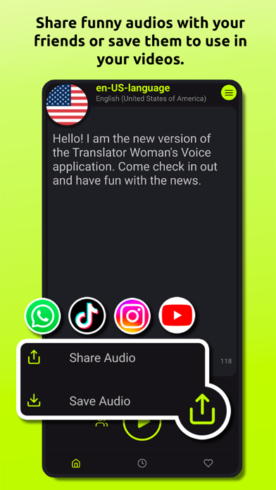 Translator Woman's Voice - TTS screenshot