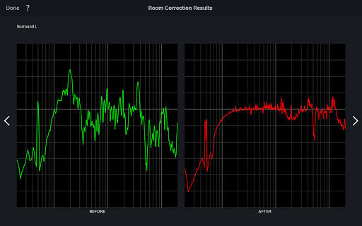 Audyssey MultEQ Editor app screenshot