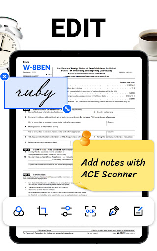 ACE Scanner - PDF Scanner App screenshot