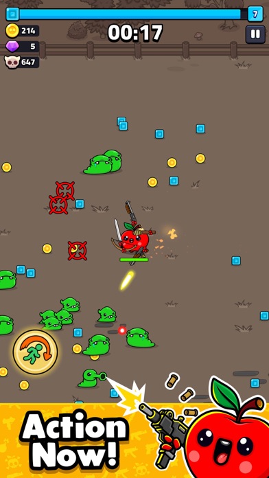 Apple Grapple: Survivor screenshot