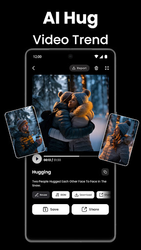 Video AI - AI Hug & Kiss Maker screenshot