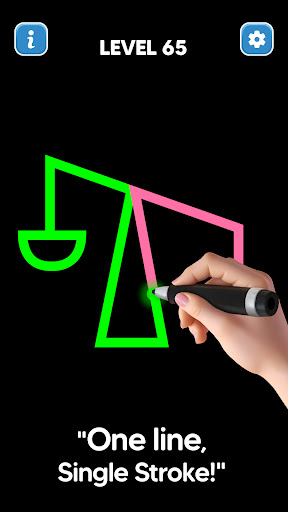 Line Drawing: No Lift Puzzle screenshot