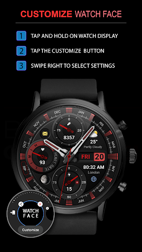 WFP 339 Ultra watch face screenshot