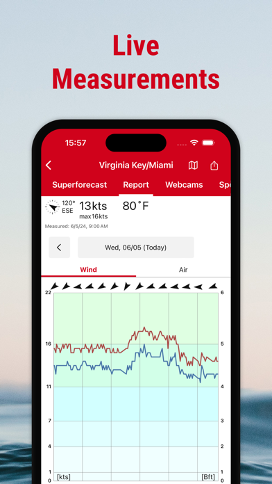 Windfinder: Wind & Weather map screenshot