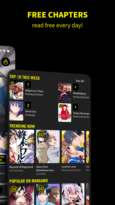 Mangamo Manga & Comics screenshot