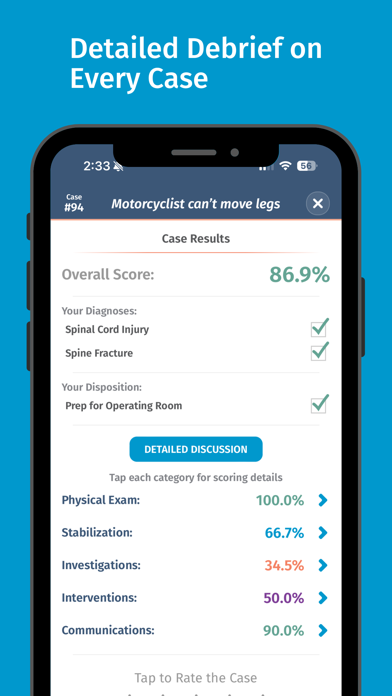 Full Code Medical Simulation screenshot
