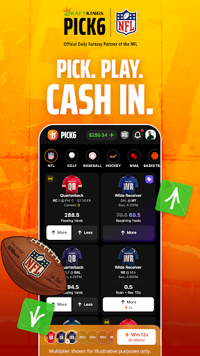 DraftKings Pick6: Fantasy Game screenshot