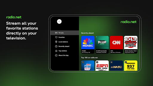 radio.net - AM FM Radio Tuner screenshot