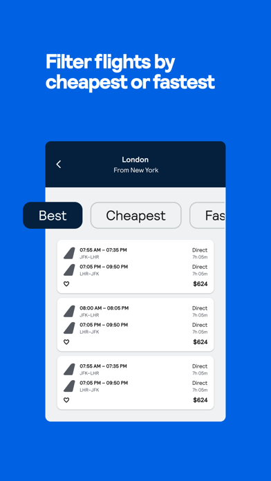 Skyscanner Flights Hotels Cars screenshot