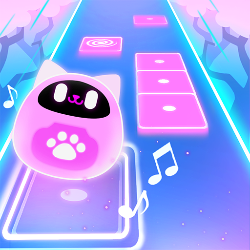 Cat Hop - Piano Music Games