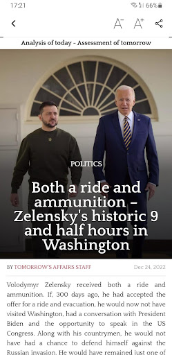 Tomorrow's Affairs screenshot