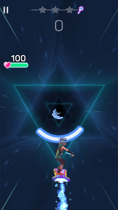 Rainbow Surfer: Duet Color screenshot