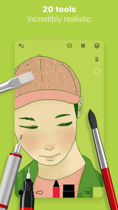 Tayasui Sketches screenshot