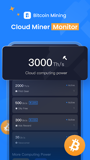 Bitcoin mining - Crypto Miner screenshot