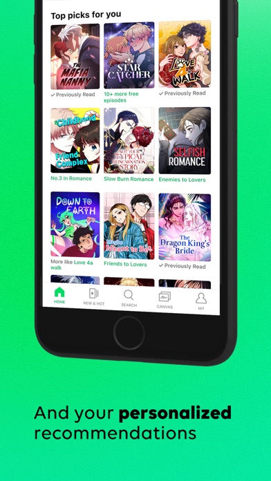 WEBTOON: Manga, Comics, Manhwa screenshot