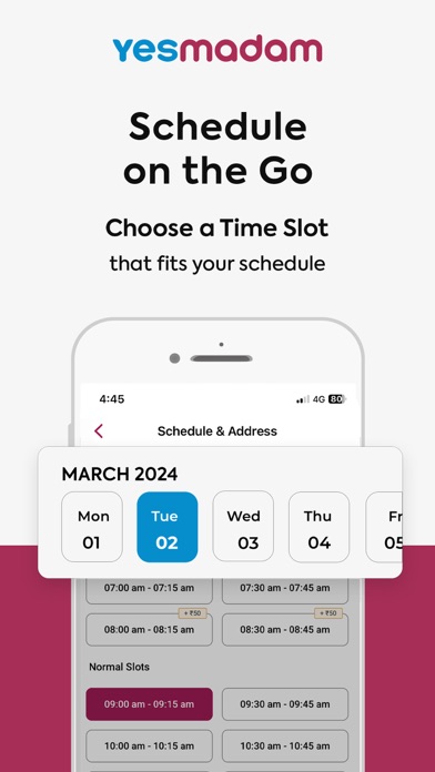 Yes Madam - Salon at Home screenshot