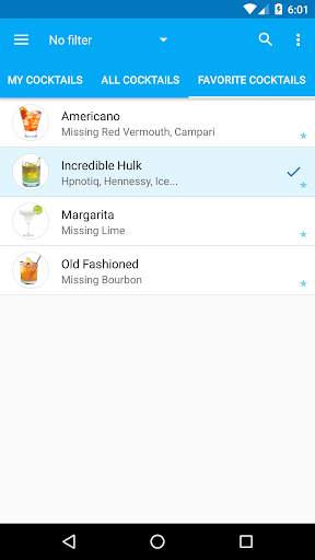 My Cocktail Bar Pro screenshot