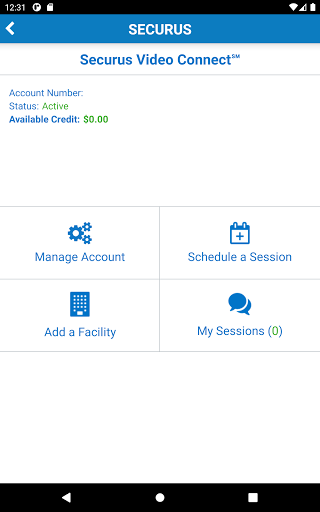 Securus Mobile screenshot