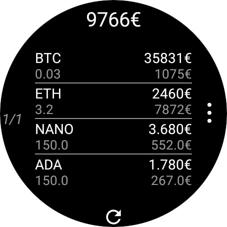 CryptoTiles - Prices & Charts screenshot