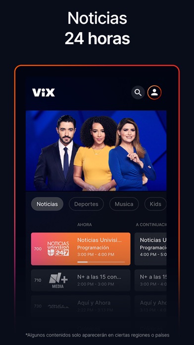 ViX: TV, Deportes y Noticias screenshot
