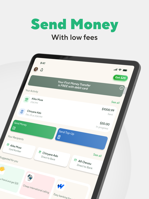 BOSS Money Transfer. Send Cash screenshot