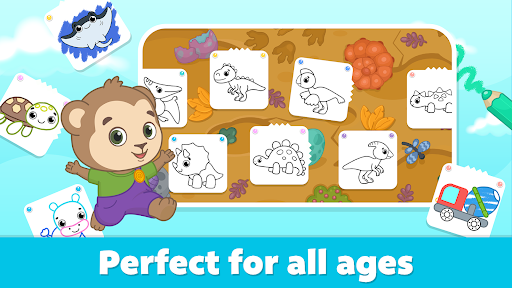 Coloring for Kids: Drawing 2-6 screenshot