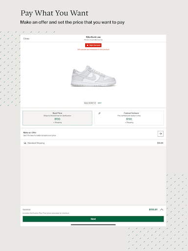 StockX - Sneakers and Apparel screenshot