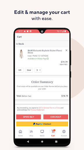 QVC Mobile Shopping (US) screenshot