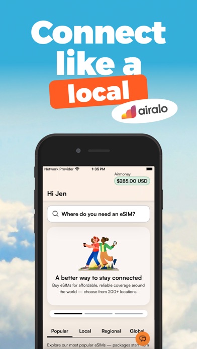 Airalo: eSIM Travel & Internet screenshot