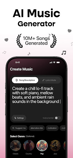 MyTunes : AI Music Generator screenshot