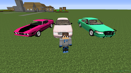 Cars Mod for Minecraft PE 2025 screenshot