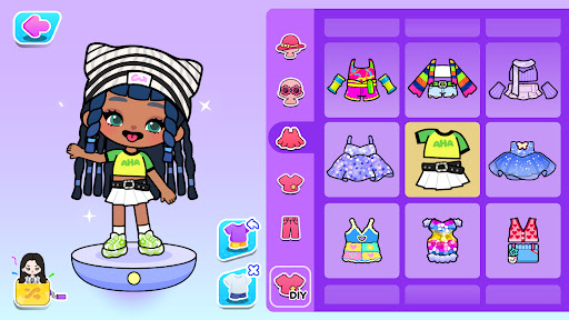 Aha World: Doll Dress-Up Game screenshot