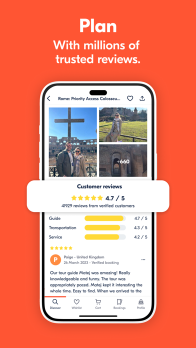 GetYourGuide: Travel & Tickets screenshot